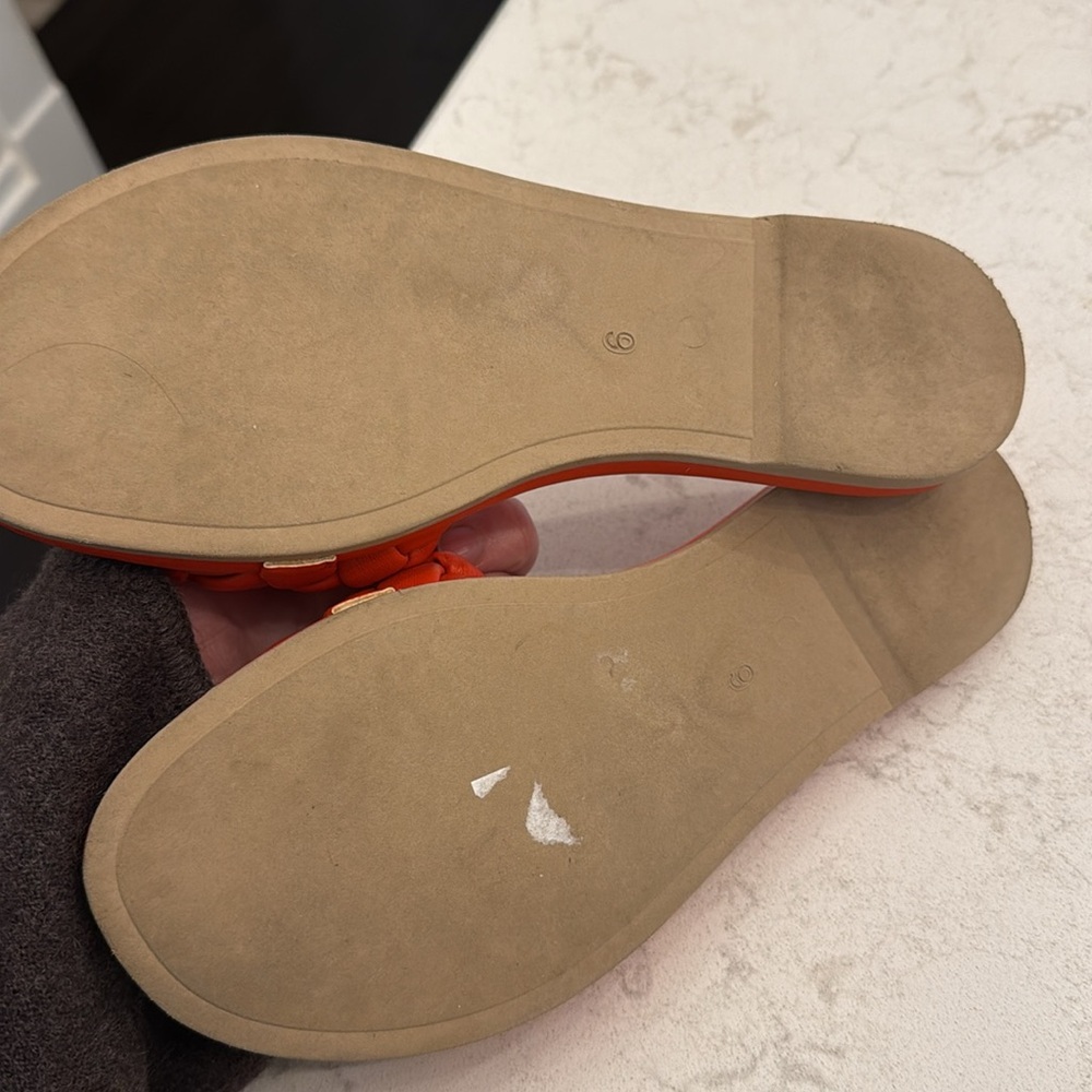 Seychelles Orange Braided Sandals 6 Bellisima - Picture 4 of 4